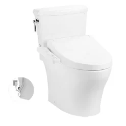 Bồn cầu TOTO CS986GW16 2 khối nắp điện tử Washlet C2 TCF23410AAA 17 Bồn cầu TOTO CS986GW16 2 khối nắp điện tử Washlet C2 TCF23410AAA