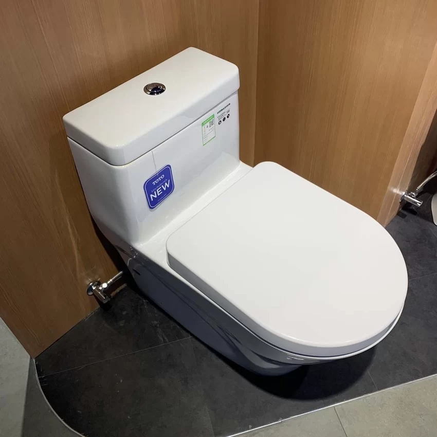 Bồn cầu TOTO CW166RB TC384CVK T53P100VR tiết kiệm nước Bồn cầu TOTO CW166RB TC384CVK T53P100VR tiết kiệm nước