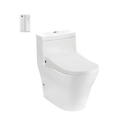 Bồn cầu TOTO CW166RB TCF34320GAA T53P100VR 1 khối nắp điện tử Washlet S5