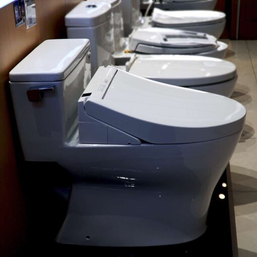 Bồn cầu TOTO MS188VKW14 T53P100VR 1 khối nắp điện tử Washlet C5 TCF24410AAA