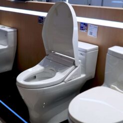 Bồn cầu TOTO MS188VKW14 T53P100VR 1 khối nắp điện tử Washlet C5 TCF24410AAA