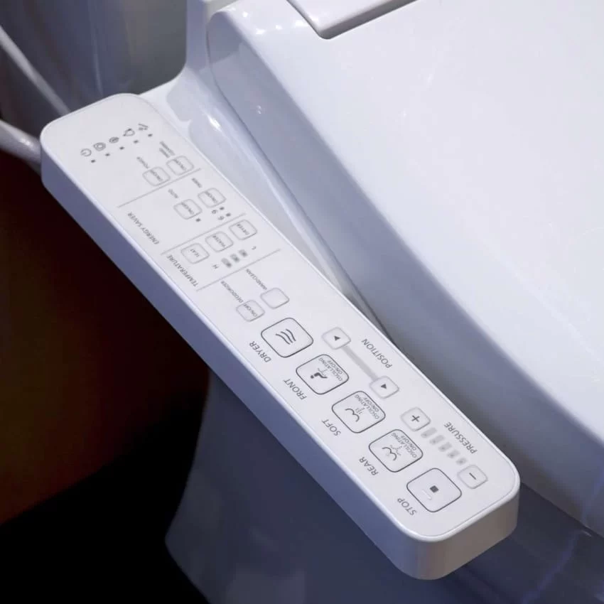 Nắp rửa điện tử Washlet C2 trên bồn cầu TOTO MS188VKW16 T53P100VR Nắp rửa điện tử Washlet C2 trên bồn cầu TOTO MS188VKW16 T53P100VR