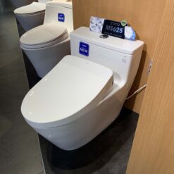 Bồn cầu TOTO MS625CDW12 1 khối nắp điện tử Washlet S7 TCF4911EZ giấu dây
