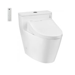 Bồn cầu TOTO MS625CDW15 1 khối nắp điện tử Washlet C5 TCF24460AAA giấu dây
