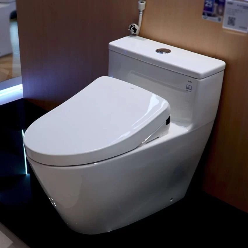 Bồn cầu TOTO MS625DW11 1 khối nắp điện tử Washlet S7 TCF4911Z 20 Bồn cầu TOTO MS625DW11 1 Khối nắp điện tử Washlet S7