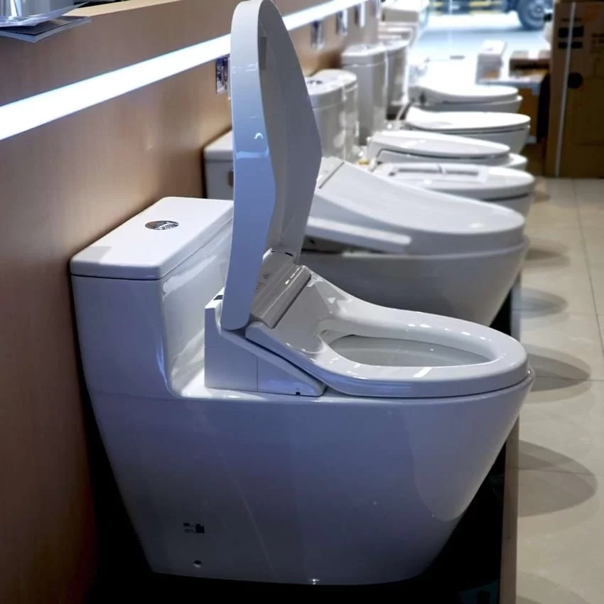 Bồn cầu TOTO MS625DW14 Bồn cầu TOTO MS625DW14 1 khối nắp điện tử Washlet C5 TCF24410AAA