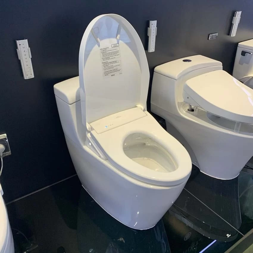 Bồn cầu TOTO MS636CDRW12 Nắp Washlet TOTO S7 hiện đại
