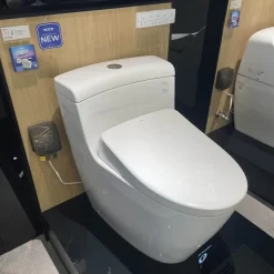 Bồn cầu TOTO MS636CDRW23 1 khối nắp điện tử Washlet S7 TCF47360GAA giấu dây