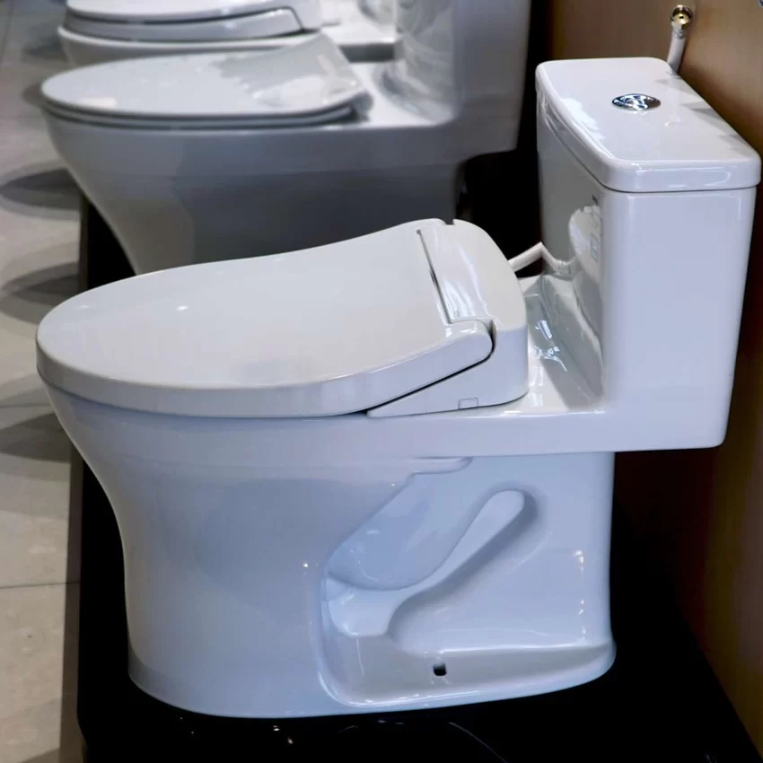 Bồn cầu TOTO MS855DE2 1 khối nắp rửa cơ TCW07S Hình 3 Bồn cầu TOTO MS855DE2 1 khối nắp rửa cơ TCW07S - Hình 3