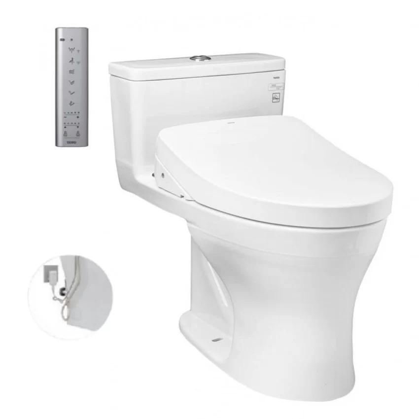 Bồn cầu TOTO MS855DW11 1 khối nắp điện tử Washlet S7 TCF4911Z 10 Bồn cầu TOTO MS855DW11 1 khối nắp điện tử Washlet S7 TCF4911Z