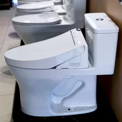 Bồn cầu TOTO MS855DW14 1 khối nắp điện tử Washlet C5 TCF24410AAA