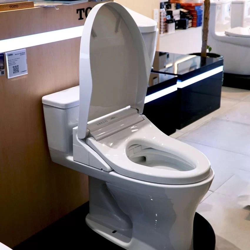 Bồn cầu TOTO MS855DW14 1 khối nắp điện tử Washlet C5 TCF24410AAA 7 Bồn cầu TOTO MS855DW14 1 khối nắp điện tử Washlet C5 TCF24410AAA
