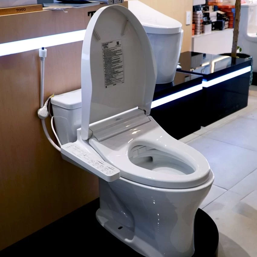 Bồn cầu TOTO MS855DW16 1 khối nắp điện tử Washlet C2 TCF23410AAA 8 Bồn cầu TOTO MS855DW16 1 khối nắp điện tử Washlet C2 TCF23410AAA