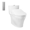 Bồn cầu TOTO MS885CDW12 1 khối nắp điện tử Washlet S7 TCF4911EZ giấu dây