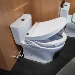 Bồn cầu TOTO MS885CDW15 1 khối nắp điện tử Washlet C5 TCF24460AAA giấu dây