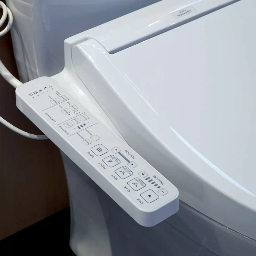 Bồn cầu TOTO MS885DW16 1 khối nắp điện tử Washlet C2 TCF23410AAA 17 Thiết kế tinh tế của Bồn cầu TOTO MS885DW16