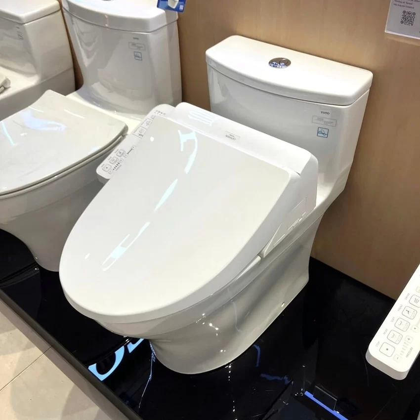 Bồn cầu TOTO MS885DW18 1 khối nắp điện tử Washlet C2 TCF23710AAA 18 Bồn cầu TOTO MS885DW18 nắp điện tử Washlet C2 - Ảnh 3