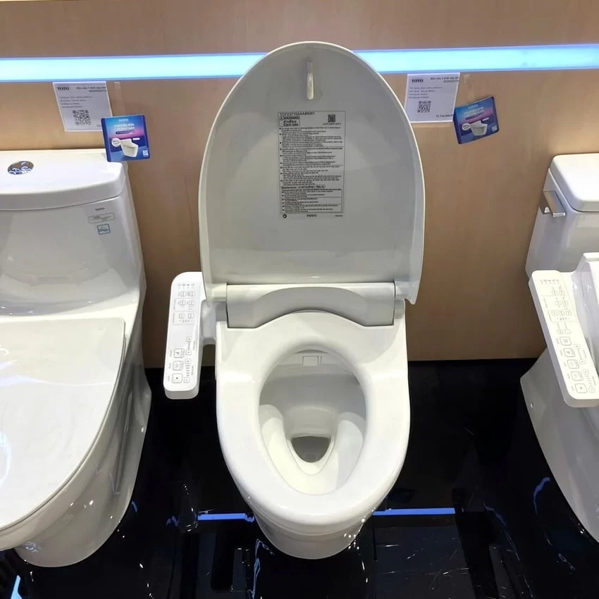 Bồn cầu TOTO MS885DW18 1 khối nắp điện tử Washlet C2 TCF23710AAA 19 Bồn cầu TOTO MS885DW18 nắp điện tử Washlet C2 - Ảnh 4