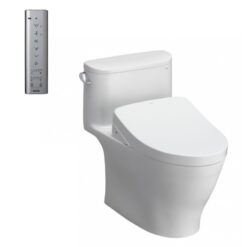 Bồn cầu TOTO MS887CRW12 1 khối nắp điện tử Washlet S7 TCF4911EZ giấu dây