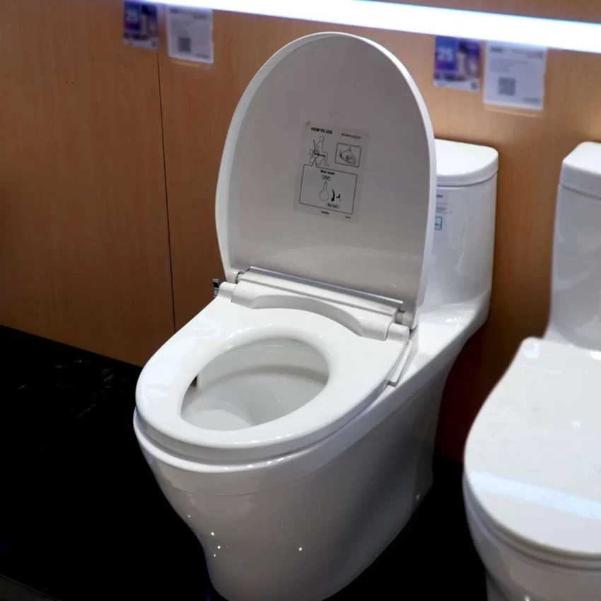 Bồn cầu TOTO MS887RE2 1 khối nắp rửa cơ TCW07S 7 Bồn cầu TOTO MS887RE2 1 khối nắp rửa cơ TCW07S