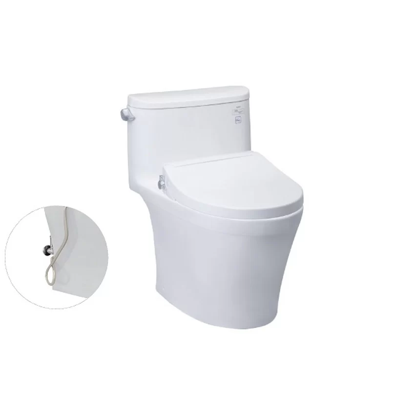 Bồn cầu TOTO MS887RE2 1 khối nắp rửa cơ TCW07S 11 Bồn cầu TOTO MS887RE2 1 khối nắp rửa cơ TCW07S
