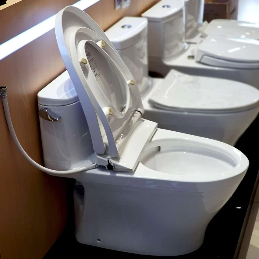 Bồn cầu TOTO MS887RE4 1 khối nắp rửa cơ TCW1211A 22 Bồn cầu TOTO MS887RE4 chất lượng cao