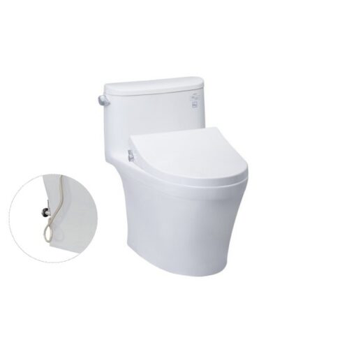 Bồn cầu TOTO MS887RE4 1 khối nắp rửa cơ TCW1211A