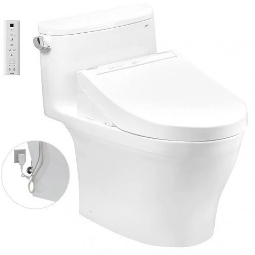Cận cảnh Bồn cầu TOTO Cận cảnh bồn cầu TOTO MS887RW14 1 khối