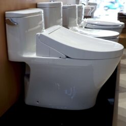 Bồn cầu TOTO MS887RW14 1 khối nắp điện tử Washlet C5 TCF24410AAA