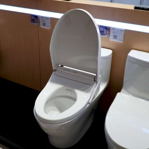 Bồn cầu TOTO MS887RW14 1 khối nắp điện tử Washlet C5 TCF24410AAA