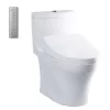 Bồn cầu TOTO MS889CDRW12 1 khối nắp điện tử Washlet S7 TCF4911EZ giấu dây