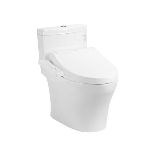 Bồn cầu TOTO MS889CDRW17 1 khối nắp điện tử Washlet C2 TCF23460AAA giấu dây