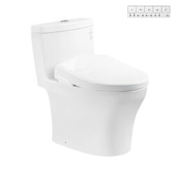 Bồn cầu TOTO MS889CDRW23 1 khối nắp điện tử Washlet S7 TCF47360GAA giấu dây
