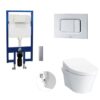 Bồn cầu treo tường Avante điện tử S7 TOTO CW822RA TCF4911Z WH172A MB170P#SS