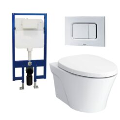 Bồn cầu treo tường Avante nắp êm TOTO CW822RA TC385VS WH172A MB170P#SS