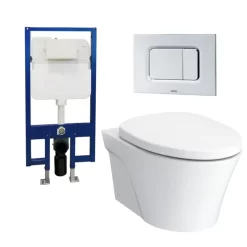 Bồn cầu treo tường Avante nắp êm TOTO CW822RA TC385VS WH172A MB170P#SS