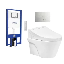Bồn cầu treo tường điện tử C5 TOTO CW822RA TCF24410AAA WH172A MB175M