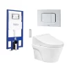 Bồn cầu treo tường điện tử C5 (giấu dây) TOTO CW822REA TCF24460AAA WH172AT TCA465 MB170P#SS