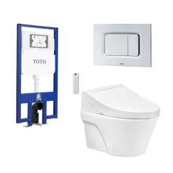 Bồn cầu treo tường điện tử C5 (giấu dây) TOTO CW822REA TCF24460AAA WH172AT TCA465 MB170P#SS