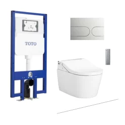 Bồn cầu treo tường điện tử RW (giấu dây) TOTO CW542HME5U TCF801CZ WH172AT MB175M