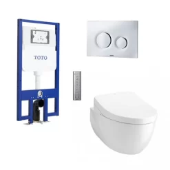 Bồn cầu treo tường điện tử S7 (giấu dây) TOTO CW812REA TCF4911EZ WH172AT TCA465 MB174P#SS