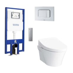 Bồn cầu treo tường điện tử S7 (giấu dây) TOTO CW822REA TCF4911EZ WH172AT TCA465 MB170P#SS