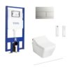 Bồn cầu treo tường điện tử SX (giấu dây) xả tự động TOTO CW522EA TCF797C2Z WH172AAT MB171M