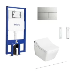 Bồn cầu treo tường điện tử SX (giấu dây) xả tự động TOTO CW522EA TCF797C2Z WH172AAT MB171M