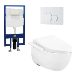 Bồn cầu treo tường điện tử TOTO CW812RA TCF23410AAA WH172A MB176GH