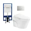 Bồn cầu treo tường điện tử TOTO CW822RA TCF23410AAA WH172A MB175M 2 Bồn cầu treo tường điện tử TOTO CW822RA TCF23410AAA WH172A MB175M