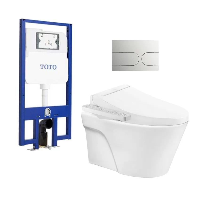 Bồn cầu treo tường điện tử (giấu dây) TOTO CW822REA TCF23460AAA WH172AT TCA465 MB175M 12 Bồn cầu treo tường điện tử TOTO CW822REA SKU CW822REA#W/TCF23460AAA#NW1/WH172AT/TCA465/MB175M#SS