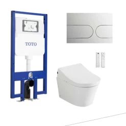 Bồn cầu treo tường điện tử (giấu dây) xả tự động TOTO CW553C TCF34570GAA WH172AAT TCA502 MB175M