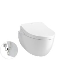 Bồn cầu treo tường LP Series điện tử S7 TOTO CW812RA TCF4911Z WH172A MB174P#SS