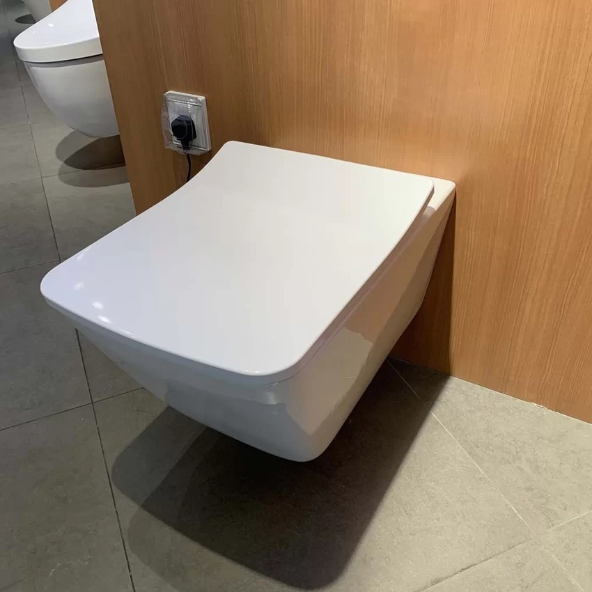 Bồn cầu treo tường nắp êm TOTO CW522A TC512A WH172A MB171M 5 Bồn cầu treo tường nắp êm TOTO CW522A TC512A WH172A MB171M